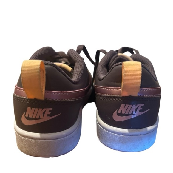 Nike Kids Court Borough Low 2 Recraft Violet Ore & Pink Glaze Shoes Size 6 Youth - Picture 6 of 9